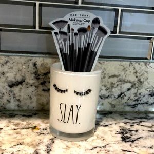 RAE DUNN makeup cup